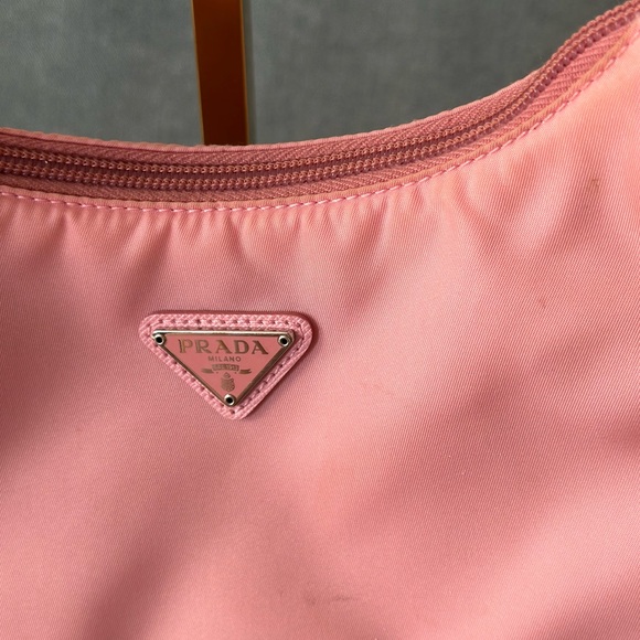 Prada Pink Nylon Mini Re-Edition 2000 Shoulder Bag - Picture 5 of 8
